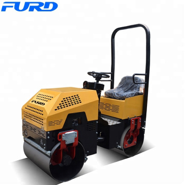 Water Cooled Diesel Ride On mini Compactor Road Roller(FYL-880)